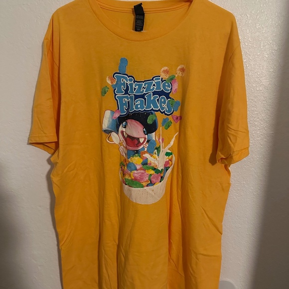 Sunset Overdrive Fizzy Flakes Graphic Tee 2014 San Diego Comic Con - Picture 1 of 4